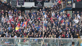 Catania-Catanzaro 0-2, i tifosi · Catania - Catanzaro
