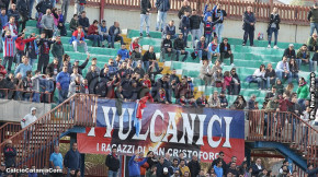 Catania-Catanzaro 0-2, i tifosi · Catania - Catanzaro