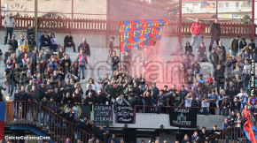 Catania-Catanzaro 0-2, i tifosi · Catania - Catanzaro