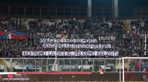 Catania-Siracusa 2-1, i tifosi