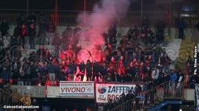 Catania-Matera 1-1, i tifosi