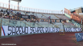 Catania-Robur Siena 5-5 d.c.r. (2-1 d.t.s.), i tifosi
