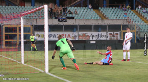 Catania-Vibonese 1-0 amichevole
