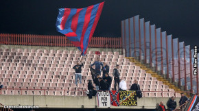 Catania-Reggina 1-0, i tifosi · Catania - Reggina