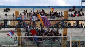 Catania-Catanzaro 0-2, i tifosi · Catania - Catanzaro
