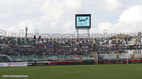 Catania-Catanzaro 0-2, i tifosi · Catania - Catanzaro