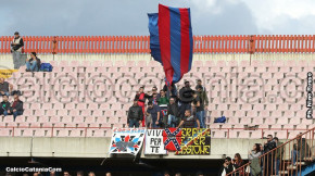 Catania-Catanzaro 0-2, i tifosi · Catania - Catanzaro