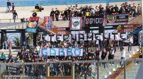 Catania-Catanzaro 0-2, i tifosi
