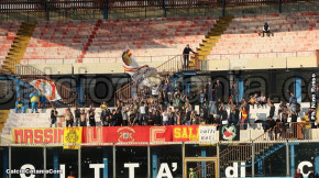 Catania-Catanzaro 0-2, i tifosi · Catania - Catanzaro