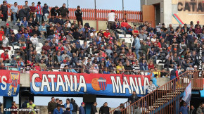 Catania-Catanzaro 0-2, i tifosi · Catania - Catanzaro