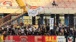 Catania-Catanzaro 0-2, i tifosi · Catania - Catanzaro