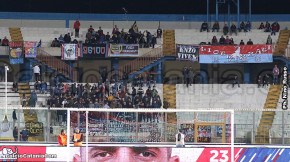 Catania-Reggina 1-0, i tifosi · Catania - Reggina
