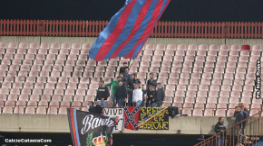 Catania-Reggina 1-0, i tifosi · Catania - Reggina