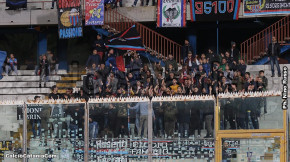 Catania-Reggina 1-0, i tifosi · Catania - Reggina