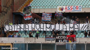 Catania-Vibonese 3-0, i tifosi
