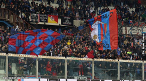 Catania-Reggina 1-0, i tifosi · Catania - Reggina
