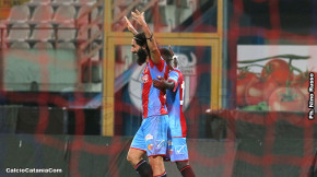 Catania-Hellas Verona 2-0 Coppa Italia
