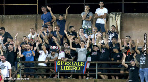 Paternò-Catania 0-2 amichevole, i tifosi
