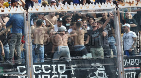 Catania-Foggia 0-1, i tifosi