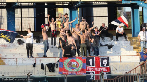 Catania-Vibonese 2-1, i tifosi · Catania - Vibonese