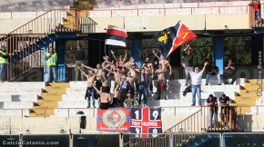 Catania-Vibonese 2-1, i tifosi · Catania - Vibonese