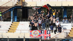 Catania-Vibonese 2-1, i tifosi · Catania - Vibonese