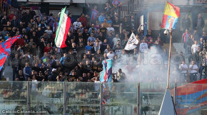 Catania-Vibonese 2-1, i tifosi · Catania - Vibonese
