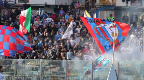 Catania-Vibonese 2-1, i tifosi · Catania - Vibonese