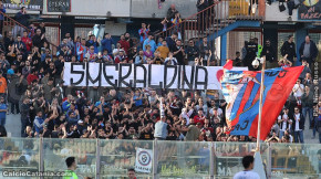 Catania-Vibonese 2-1, i tifosi · Catania - Vibonese