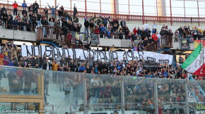 Catania-Vibonese 2-1, i tifosi · Catania - Vibonese
