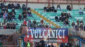 Catania-Vibonese 2-1, i tifosi · Catania - Vibonese