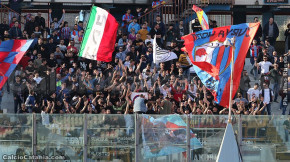 Catania-Vibonese 2-1, i tifosi · Catania - Vibonese
