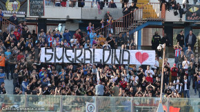 Catania-Vibonese 2-1, i tifosi