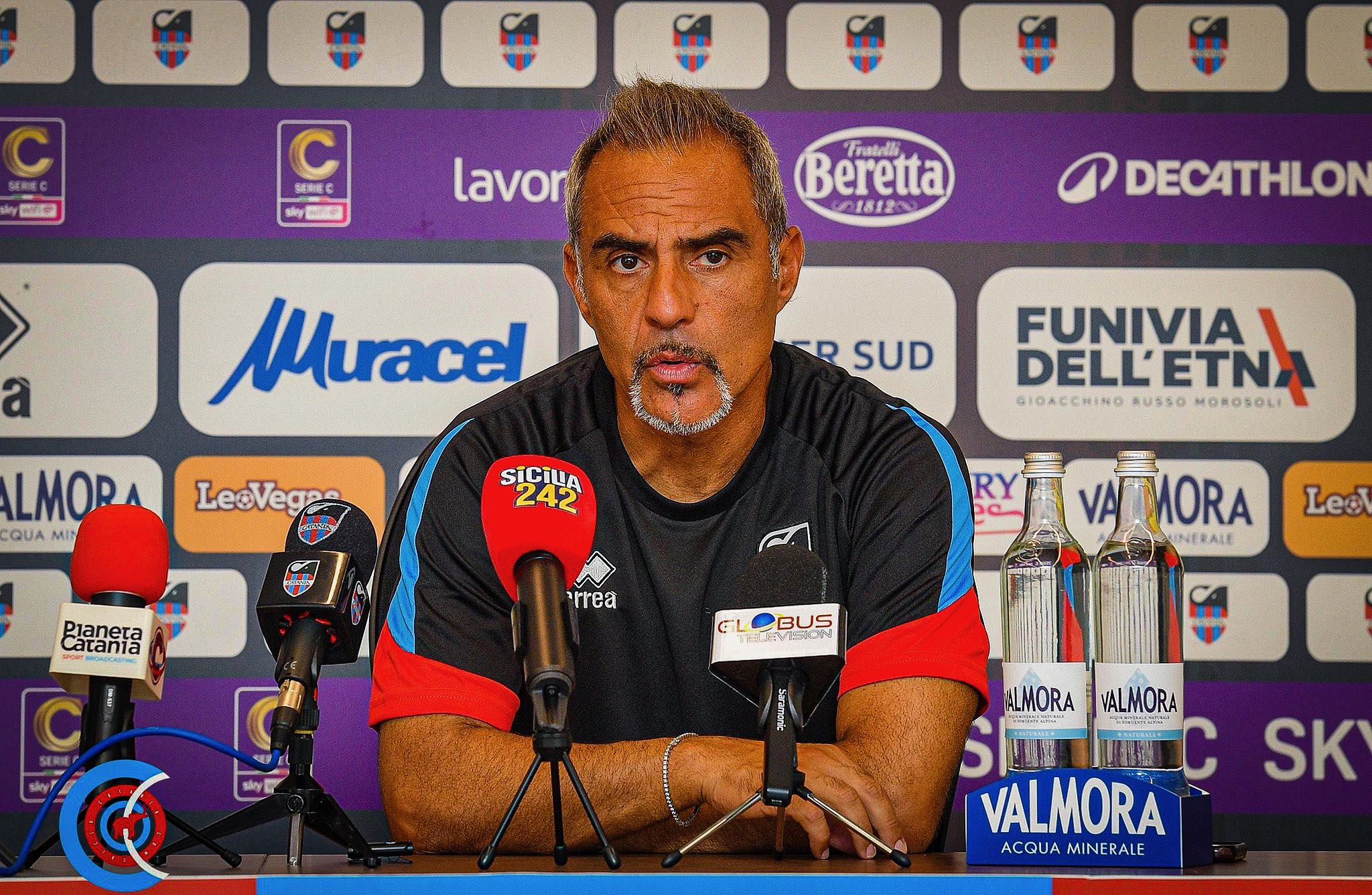 Catania-Cavese, Toscano: “Conta solo come giochiamo noi”